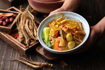 鲜参全家福捞面4