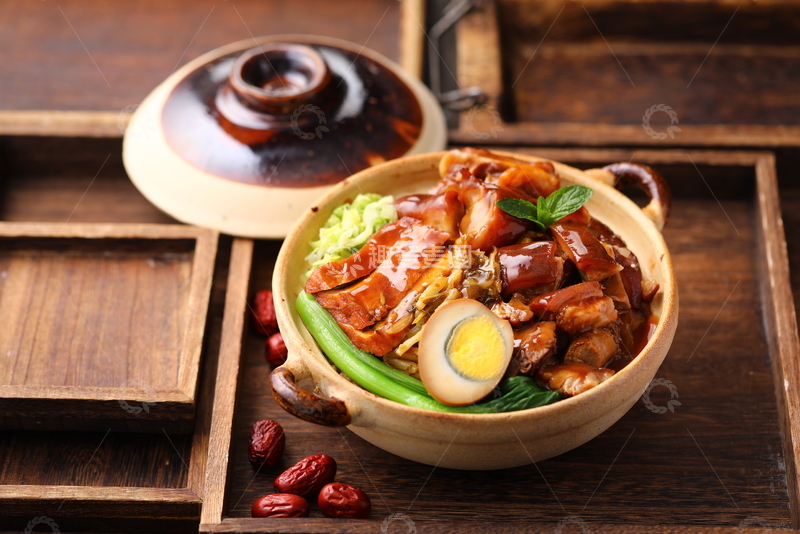 高清大图下载【趣麦麦图】Q弹猪脚捞饭1