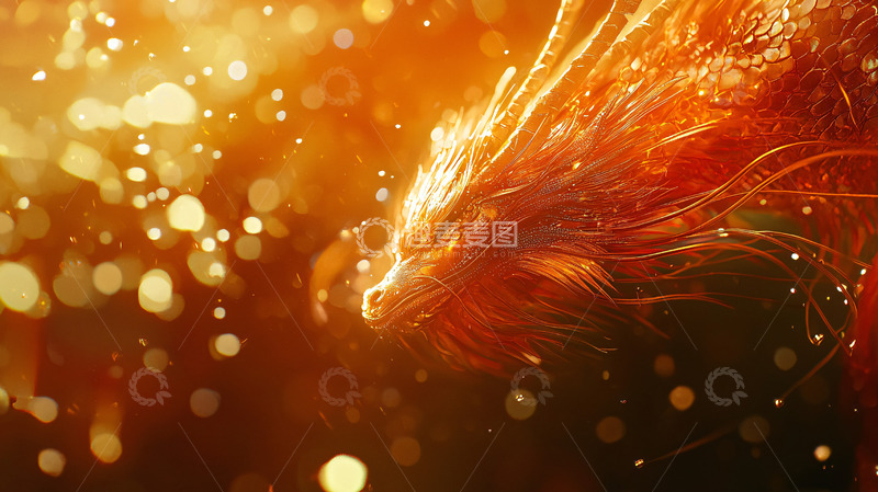 高清大图下载【趣麦麦图】火焰凤凰