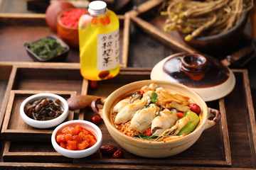 透味参蚝捞饭参汤套餐2