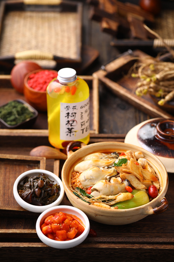 透味参蚝捞饭参汤套餐3