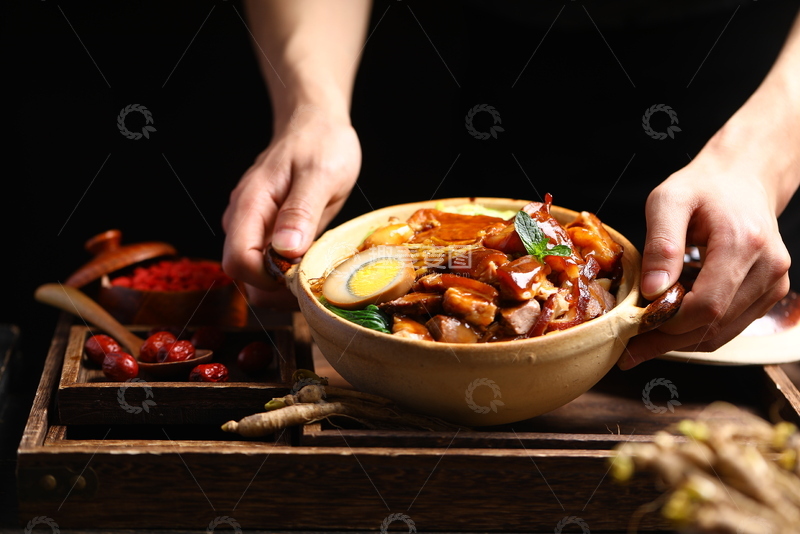 高清大图下载【趣麦麦图】Q弹猪脚捞饭人文2