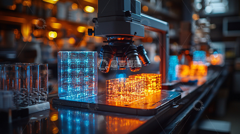 高清大图下载【趣麦麦图】显微镜下的细胞样本