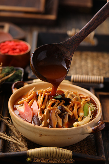 鲜参什锦珍菌捞饭3