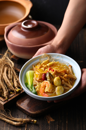 鲜参全家福捞面3