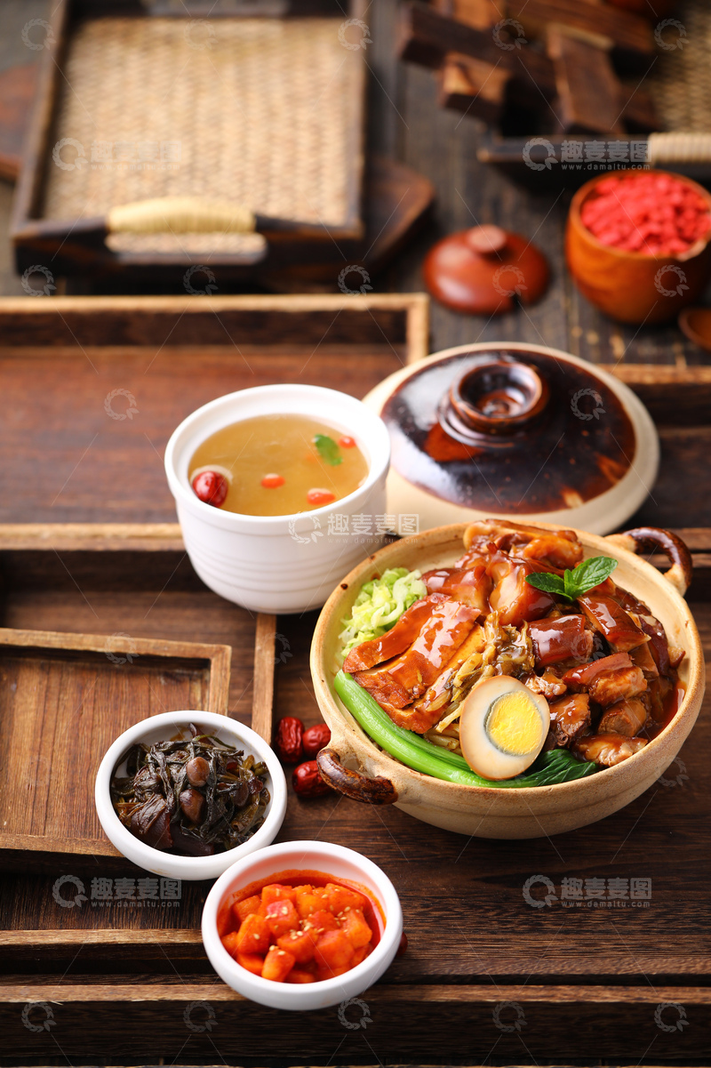 高清大图下载【趣麦麦图】Q弹猪脚捞饭参汤套餐2