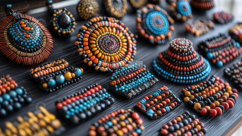 高清大图下载【趣麦麦图】手工串珠饰品