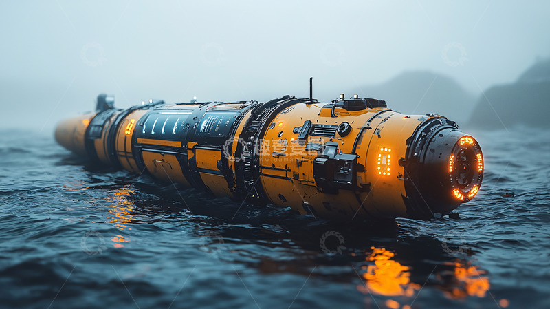 高清大图下载【趣麦麦图】未来深海探测器