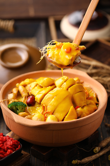 金牌参鸡汤捞饭5