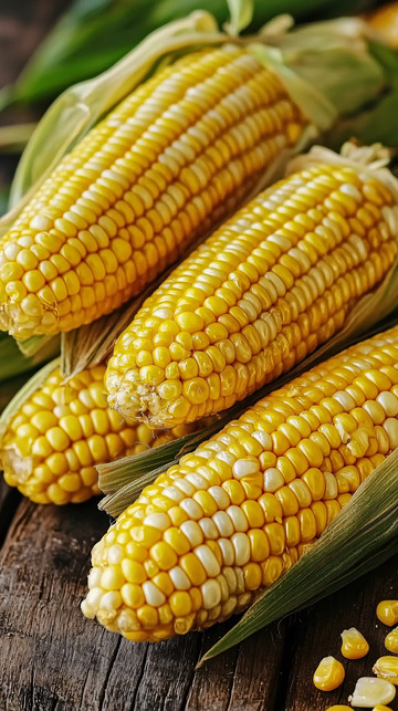 新鲜玉米棒子
