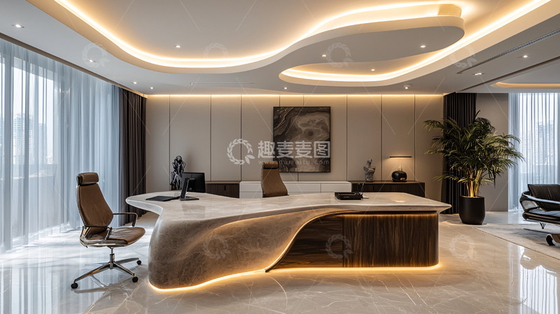 高清大图下载【趣麦麦图】现代办公室设计