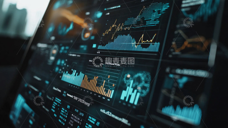 高清大图下载【趣麦麦图】数据可视化大屏