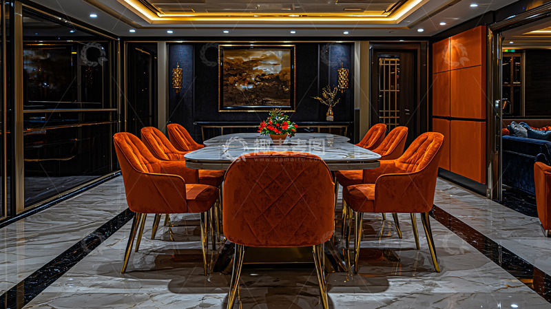 高清大图下载【趣麦麦图】奢华现代风格餐厅