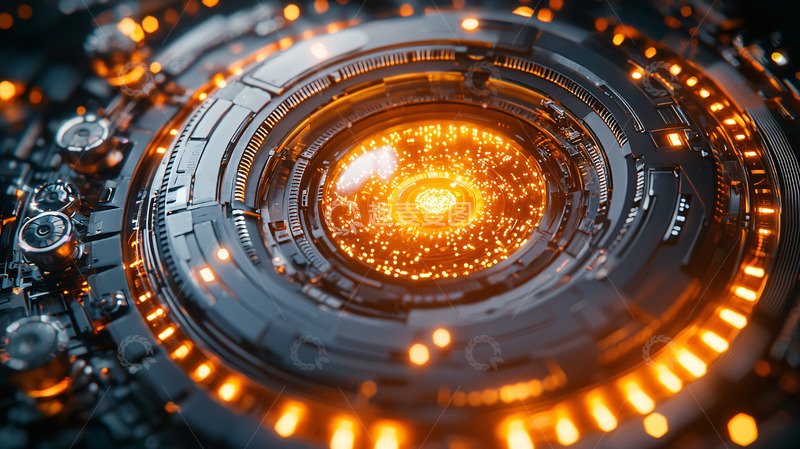 科技感十足的机械核心