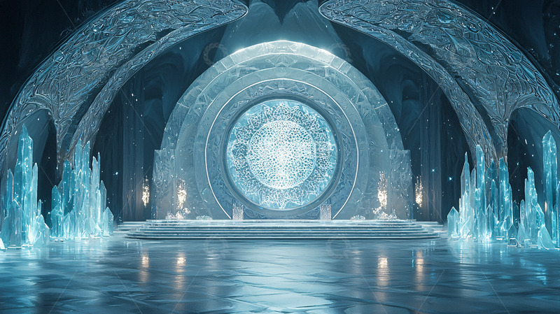 高清大图下载【趣麦麦图】冰雪宫殿