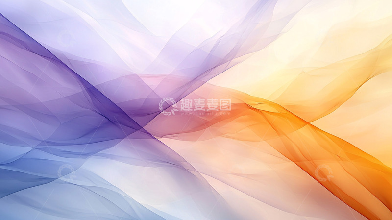 高清大图下载【趣麦麦图】彩色薄纱背景