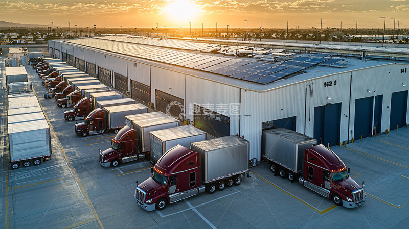 高清大图下载【趣麦麦图】大型物流中心