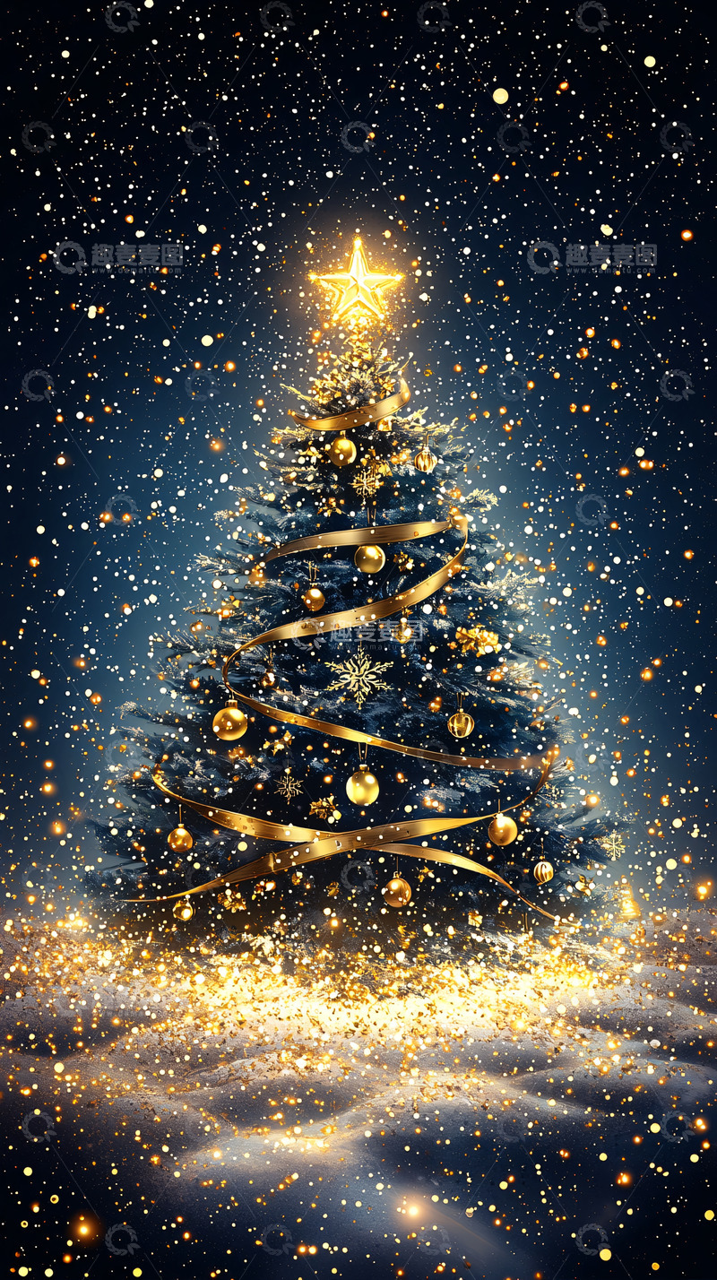 高清大图下载【趣麦麦图】圣诞树