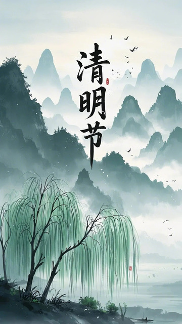 中国传统节日清明节设计素材29