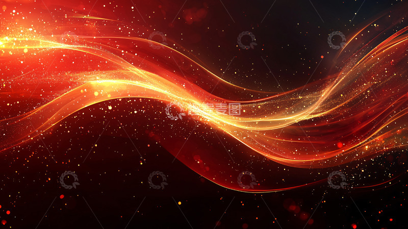 高清大图下载【趣麦麦图】红色火焰光线