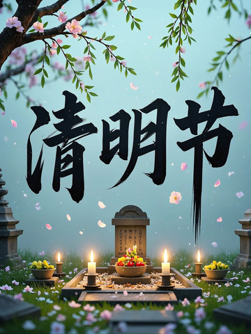 中国传统节日清明节设计素材20