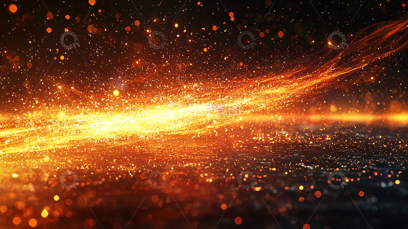 高清大图下载【趣麦麦图】璀璨星河火焰般