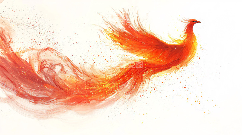 高清大图下载【趣麦麦图】火凤凰