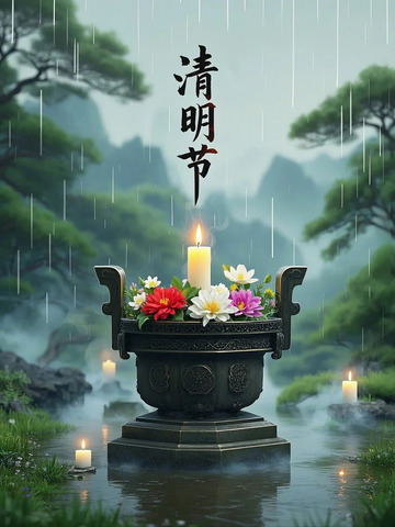 中国传统节日清明节设计素材23