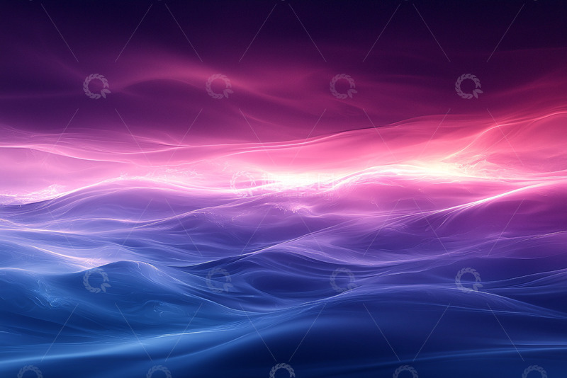 高清大图下载【趣麦麦图】紫色到粉色的渐变光线