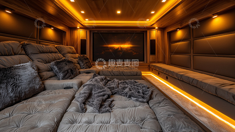 高清大图下载【趣麦麦图】高端家庭影院