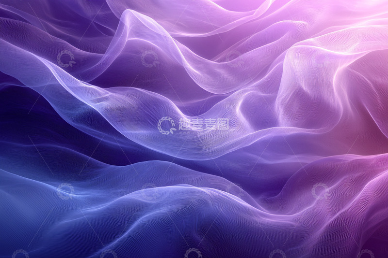 高清大图下载【趣麦麦图】紫色渐变流动纹理背景
