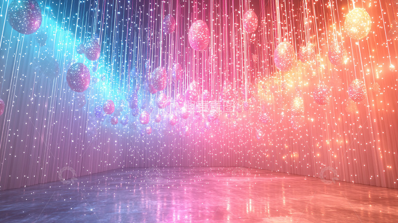 高清大图下载【趣麦麦图】梦幻灯光秀