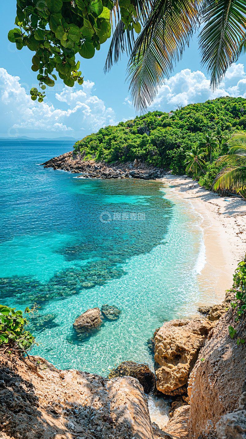 高清大图下载【趣麦麦图】热带海滩风景