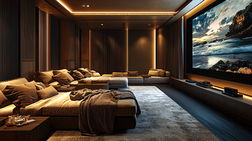高端私人家庭影院
