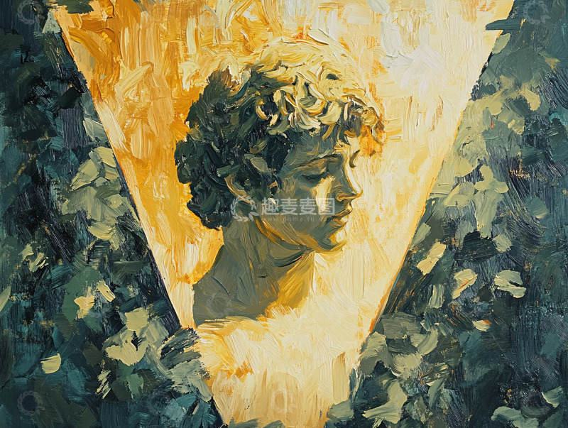 高清大图下载【趣麦麦图】光影中的青年人像