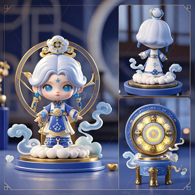 高清大图下载【趣麦麦图】生肖盲盒1