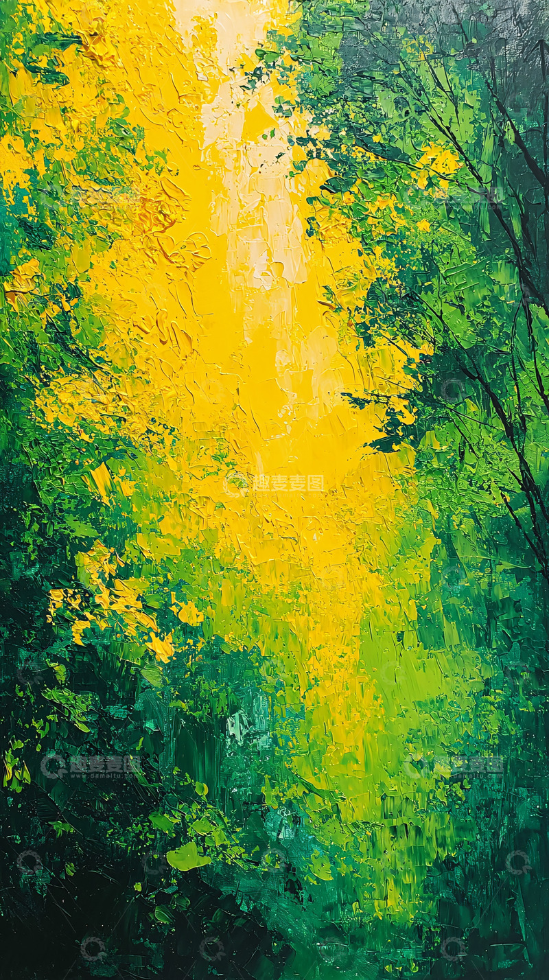 高清大图下载【趣麦麦图】森林光线