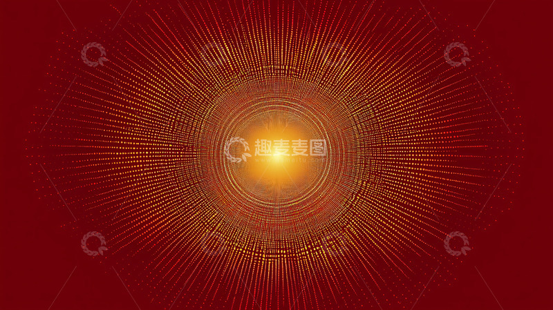 高清大图下载【趣麦麦图】红色光线漩涡中心发光