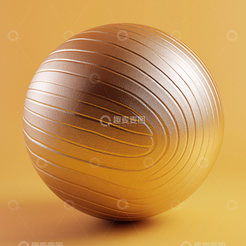 高清大图下载【趣麦麦图】金色球体