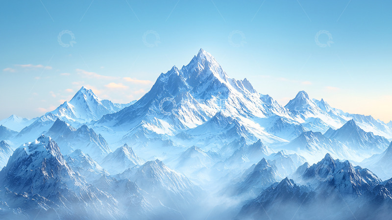 高清大图下载【趣麦麦图】雪山高清图片