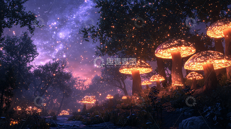 高清大图下载【趣麦麦图】梦幻森林
