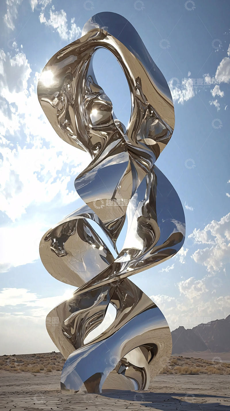高清大图下载【趣麦麦图】抽象雕塑
