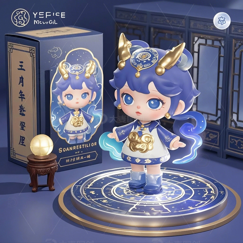 高清大图下载【趣麦麦图】生肖盲盒