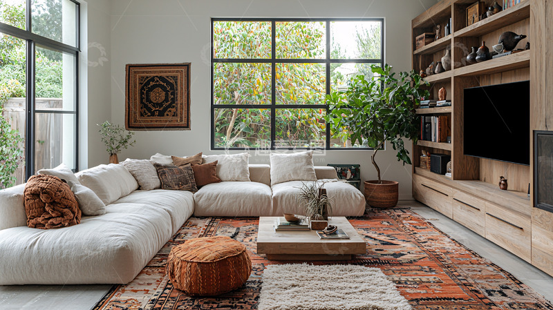 高清大图下载【趣麦麦图】温馨客厅