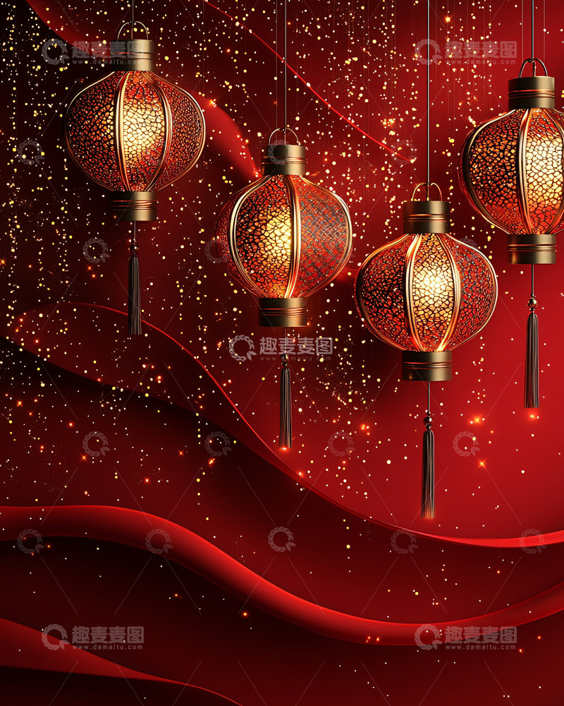 高清大图下载【趣麦麦图】红灯笼