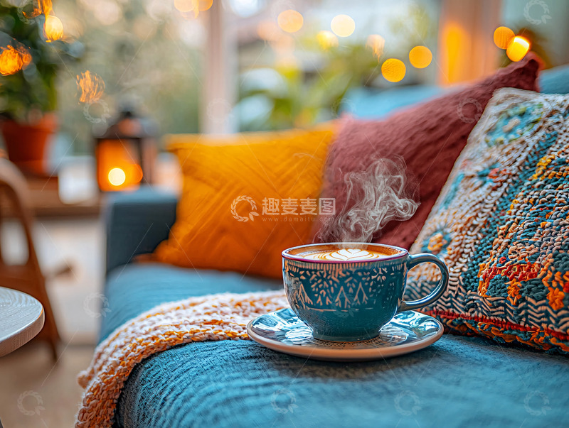 高清大图下载【趣麦麦图】温暖舒适的家居场景