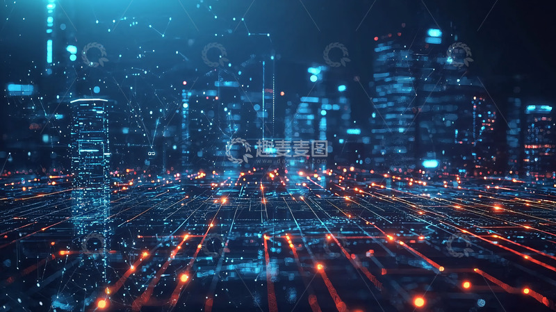高清大图下载【趣麦麦图】未来科技城市34