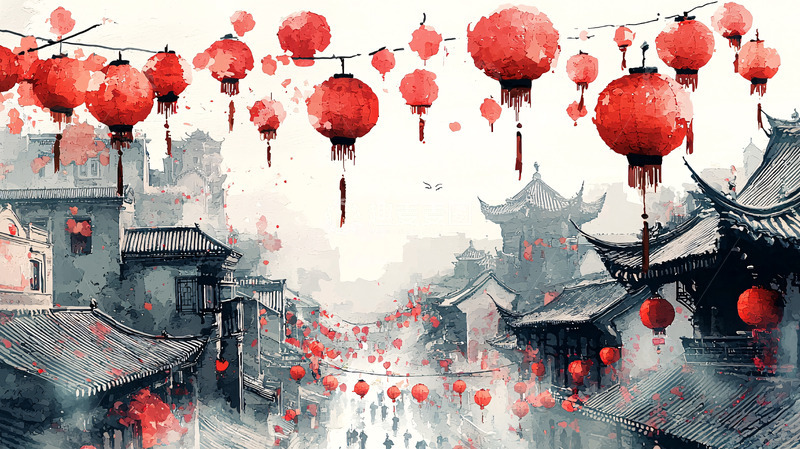 高清大图下载【趣麦麦图】水墨画