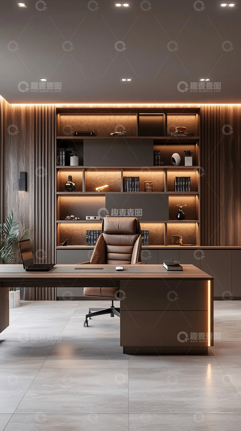 高清大图下载【趣麦麦图】高级现代化总裁办公室