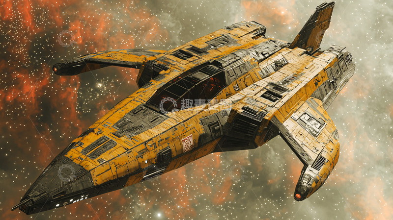 高清大图下载【趣麦麦图】宇宙飞船